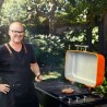 Everdure FURNACE™ barbecue a gas by Heston bbq griglia con 3 fuochi, termometro integrato, ruote e manopole resistenti