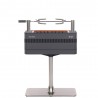 Barbecue a carbonella FUSION™ di Everdure by Heston Blumenthal con girarrosto e accensione carbone automatica