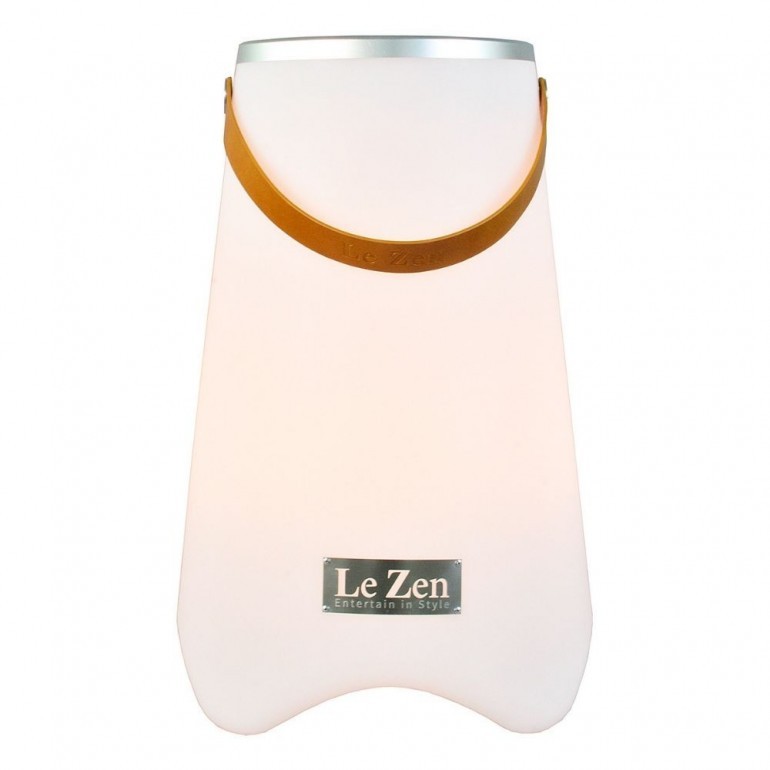 Speaker Le Zen cassa luminosa con 7 colori e collegamento bluetooth con contenitore del ghiaccio incluso