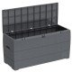 Baule in PVC Duramax 116,5 x 45 x 56 cm, colore Grigio, 270 litri