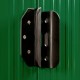 Casetta porta attrezzi in metallo Ezooza Billo 178 x 110 x 181 cm colore verde