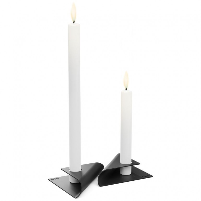 Square Candle, l'elegante porta candele by Hoefats