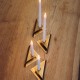 Square Candle, l'elegante porta candele by Hoefats
