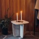 Square Candle, l'elegante porta candele by Hoefats