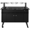 Barbecue HUB II™ Griglia a Carbone di Everdure by Heston Blumenthal con Sistema di Girarrosto e Accensione del Carbone