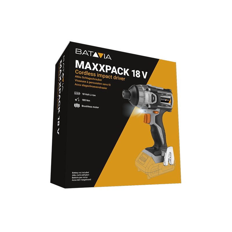 BATAVIA Avvitatore a batteria 18V MAXXPACK, senza spazzole