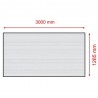 10 Lastre di Policarbonato Corrugato "SuperDur" ONDA 76/18 CLEAR 1265X3000mm con protezione UV